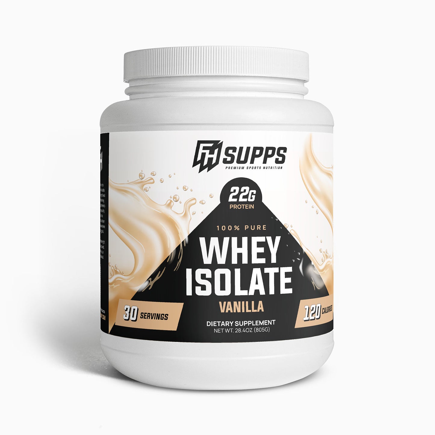 100% Whey Protein Isolate (Vanilla)