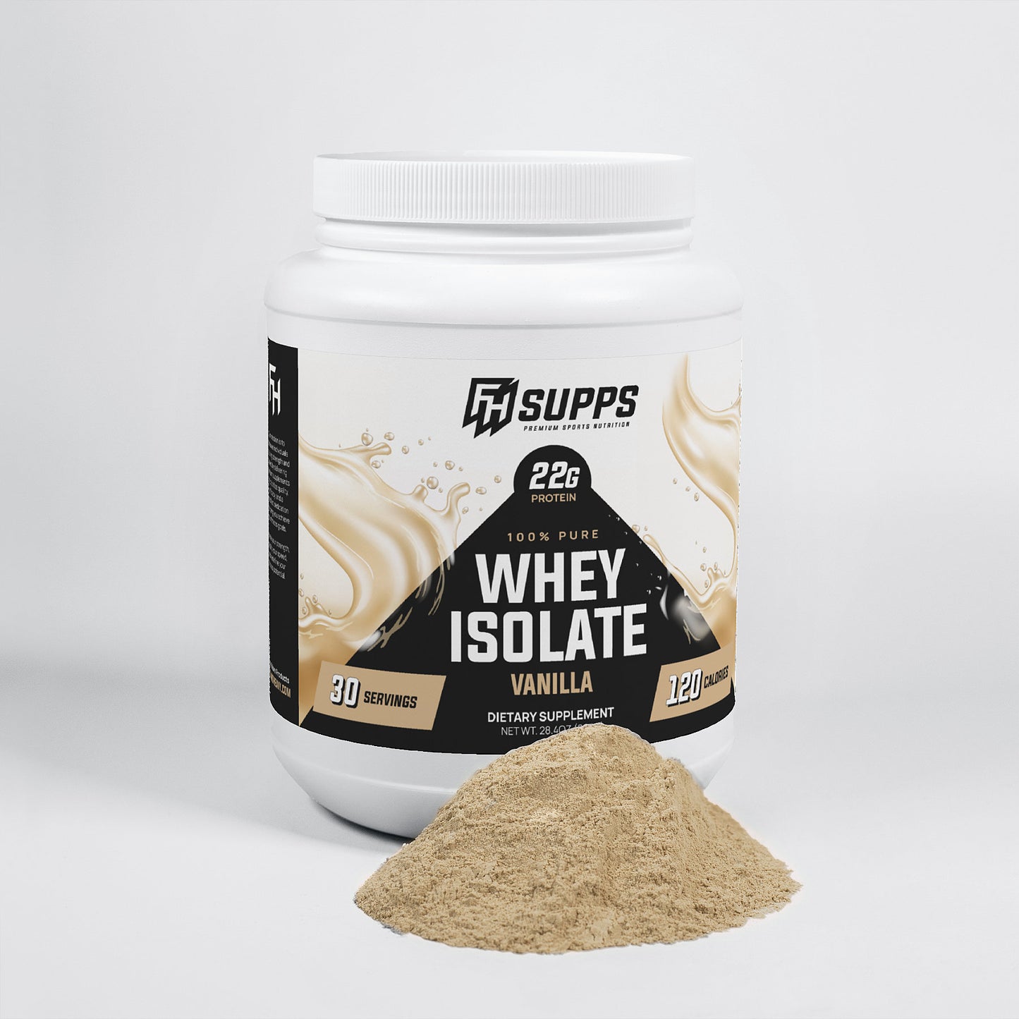 100% Whey Protein Isolate (Vanilla)