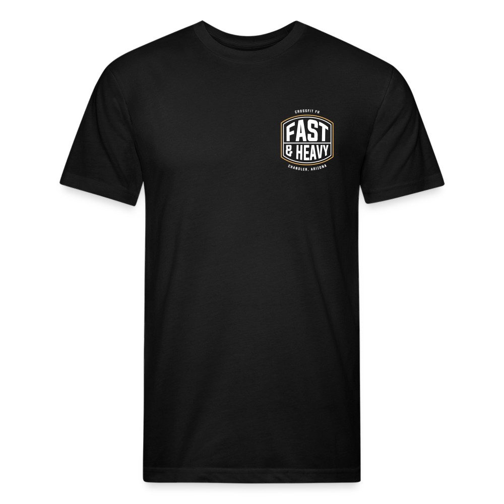 Fast and Heavy Bar Sign Tee - black